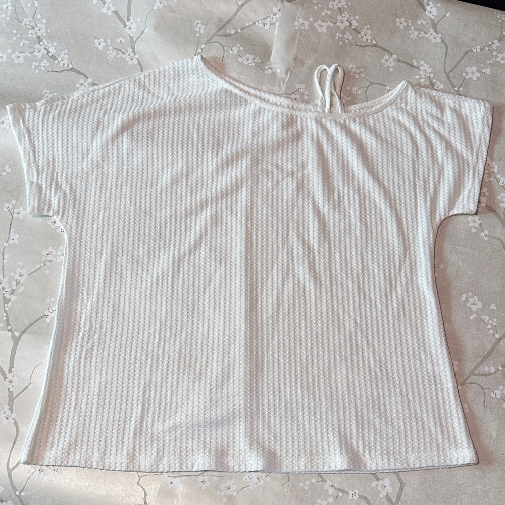 White Elegant Women's Top large NWOT